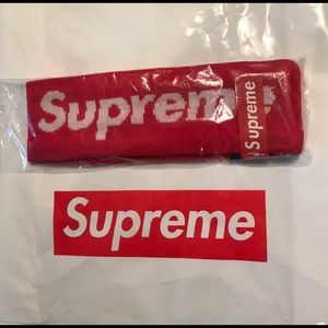 Red Supreme Headband